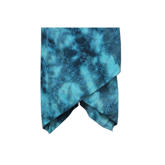 Vintage Y2K Byer Too! Dress Size Medium Tie Dye Floral Asymmetrical Fairy Formal - Picture 4 of 12